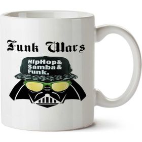 Art Hediye Darth Vader Funk İki Tarafı Baskılı Kupa