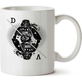 Art Hediye Darth Vader İki Tarafı Baskılı Kupa Bardak