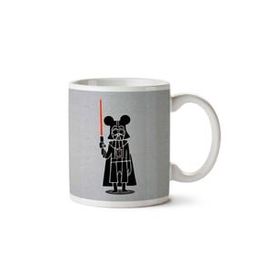 Art Hediye Darth Vader Mouse Mickey Star Wars Disney Iki Tarafı Baskılı Kupa Bardak