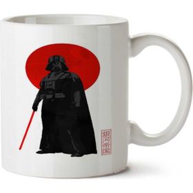 Art Hediye Darth Vader Samurai İki Tarafı Baskılı Kupa
