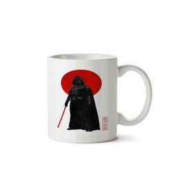 Art Hediye Darth Vader Samurai İki Tarafı Baskılı Kupa