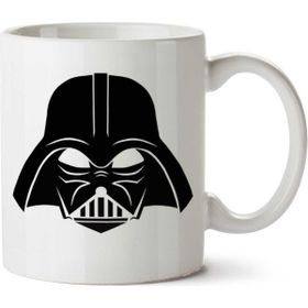 Art Hediye Darth Vader Star Wars Portre İki Tarafı Baskılı Kupa