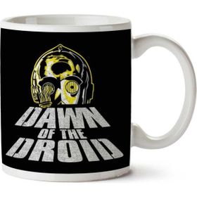 Art Hediye Dawn of the Droid Star Wars Zombies İki Tarafı Baskılı Kupa Bardak