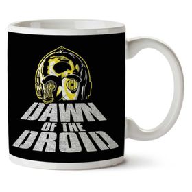 Art Hediye Dawn of the Droid Star Wars Zombies İki Tarafı Baskılı Kupa Bardak