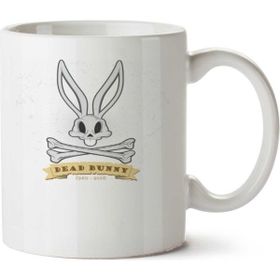 Art Hediye Dead Rabbit İki Tarafı Baskılı Beyaz Kupa