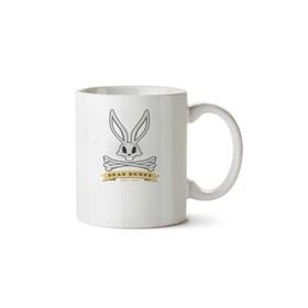 Art Hediye Dead Rabbit İki Tarafı Baskılı Beyaz Kupa