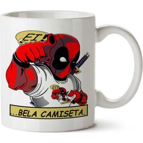 Art Hediye Deadpool 55 İki Tarafı Baskılı Beyaz Kupa
