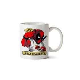 Art Hediye Deadpool 55 İki Tarafı Baskılı Beyaz Kupa