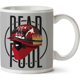 Art Hediye Deadpool Full Metal Jacket Born To Kill Iki Tarafı Baskılı Kupa Bardak