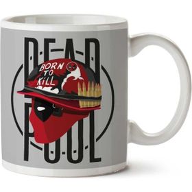 Art Hediye Deadpool Full Metal Jacket Born To Kill Iki Tarafı Baskılı Kupa Bardak