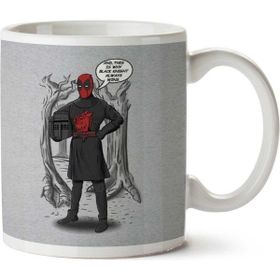 Art Hediye Deadpool Invincible Black Knight İki Tarafı Baskılı Kupa Bardak