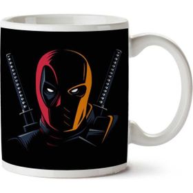 Art Hediye Deadpool Karşı Deathstroke Iki Tarafı Baskılı Kupa Bardak
