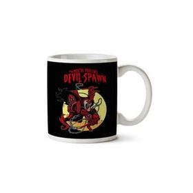 Art Hediye Deadpool Mouth Mercing Devil Spawn Iki Tarafı Baskılı Kupa Bardak