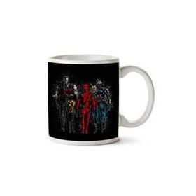 Art Hediye Deadpool Paralı Takım İki Tarafı Baskılı Kupa Bardak