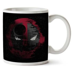 Art Hediye Deadstar Death Star Deadpool Star Wars Iki Tarafı Baskılı Kupa Bardak
