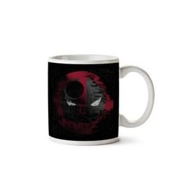 Art Hediye Deadstar Death Star Deadpool Star Wars Iki Tarafı Baskılı Kupa Bardak