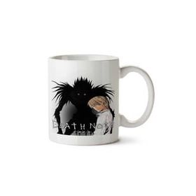 Art Hediye Death Note Kira İki Tarafı Baskılı Beyaz Kupa