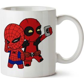 Art Hediye Deed Aranha İki Tarafı Baskılı Beyaz Kupa