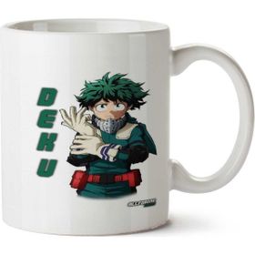Art Hediye Deku Boku No Hero Academia İki Tarafı Baskılı Beyaz Kupa