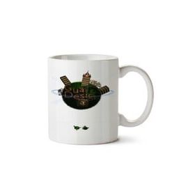Art Hediye Design Guaira İki Tarafı Baskılı Beyaz Kupa