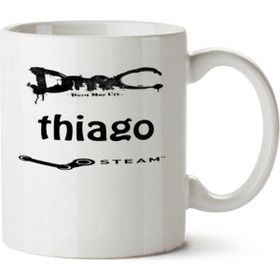 Art Hediye Devil Thiago İki Tarafı Baskılı Beyaz Kupa