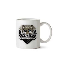 Art Hediye Diamond Dogs İki Tarafı Baskılı Beyaz Kupa