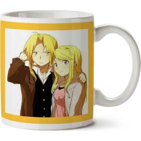 Art Hediye Ditongo Artes Fullmetal İki Tarafı Baskılı Kupa