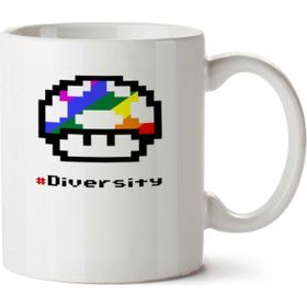 Art Hediye Diversity Mushroom İki Tarafı Baskılı Kupa