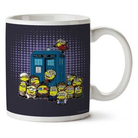Art Hediye Doctor Minion - 13S New Threads Iki Tarafı Baskılı Kupa Bardak