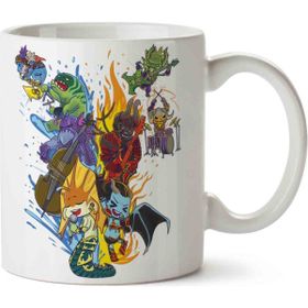 Art Hediye Dota Defense Baskılı Seramik Kupa Bardak