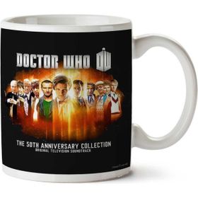 Art Hediye Dr Who 50TH Anniversary By Iki Tarafı Baskılı Kupa Bardak