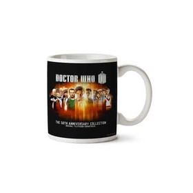 Art Hediye Dr Who 50TH Anniversary By Iki Tarafı Baskılı Kupa Bardak