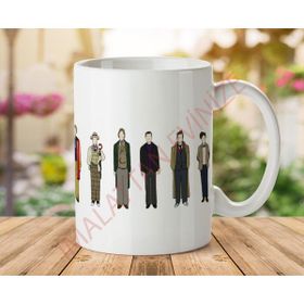 Art Hediye Dr-Who-5un-Mugs İki Tarafı Baskılı Kupa Bardak