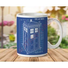 Art Hediye Dr Who İki Tarafı Baskılı Kupa Bardak
