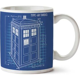 Art Hediye Dr Who TYPE40TARDIS_NEWTHUMB.PNG Iki Tarafı Baskılı Kupa Bardak