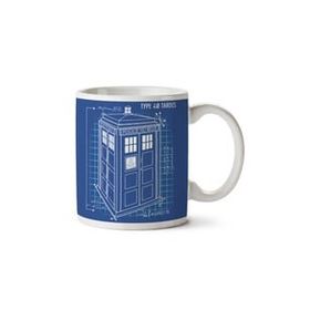 Art Hediye Dr Who TYPE40TARDIS_NEWTHUMB.PNG Iki Tarafı Baskılı Kupa Bardak