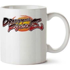 Art Hediye Dragon Ball Fighterz İki Tarafı Baskılı Beyaz Kupa