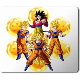 Art Hediye Dragon Ball Goku 2 Baskılı 23x19 cm Mouse Pad