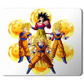 Art Hediye Dragon Ball Goku 2 Baskılı 23x19 cm Mouse Pad