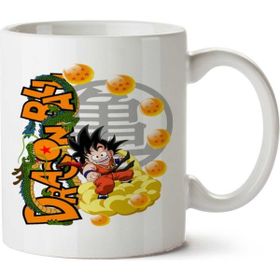 Art Hediye Dragon Ball Goku 2 İki Tarafı Baskılı Kupa Bardak