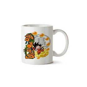Art Hediye Dragon Ball Goku 2 İki Tarafı Baskılı Kupa Bardak