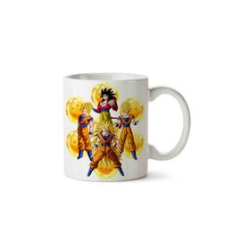 Art Hediye Dragon Ball Goku Baskılı Seramik Kupa Bardak