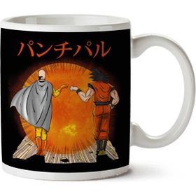 Art Hediye Dragon Ball Punch Pals Goku Saitama İki Tarafı Baskılı Kupa Bardak