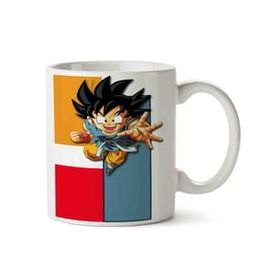 Art Hediye Dragon Ball Z 2 İki Tarafı Baskılı Kupa Bardak