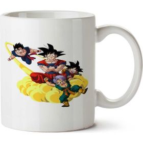 Art Hediye Dragon Ball Z 2 İki Tarafı Baskılı Kupa Bardak