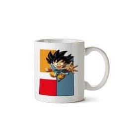 Art Hediye Dragon Ball Z 2 İki Tarafı Baskılı Kupa Bardak