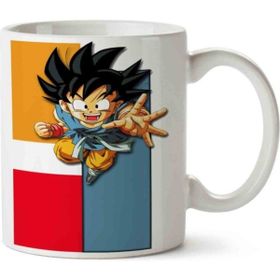 Art Hediye Dragon Ball Z 2 İki Tarafı Baskılı Kupa Bardak