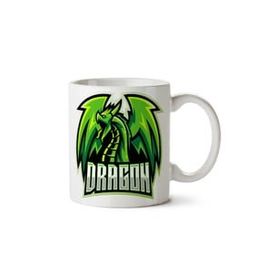 Art Hediye Dragon Esport İki Tarafı Baskılı Beyaz Kupa