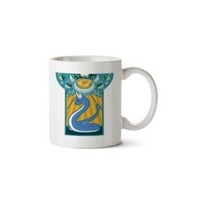 Art Hediye Dragonair Nouveau İki Tarafı Baskılı Beyaz Kupa