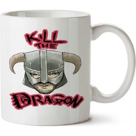 Art Hediye Dragonborn İki Tarafı Baskılı Beyaz Kupa